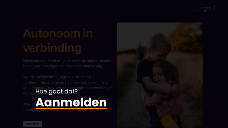 Aanmelden - Mycells